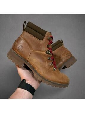 Timberland Women’s Brown Leather Hiking Boots Size 9